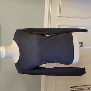 The Limited Sparkle Gray Sweater Women Size XS